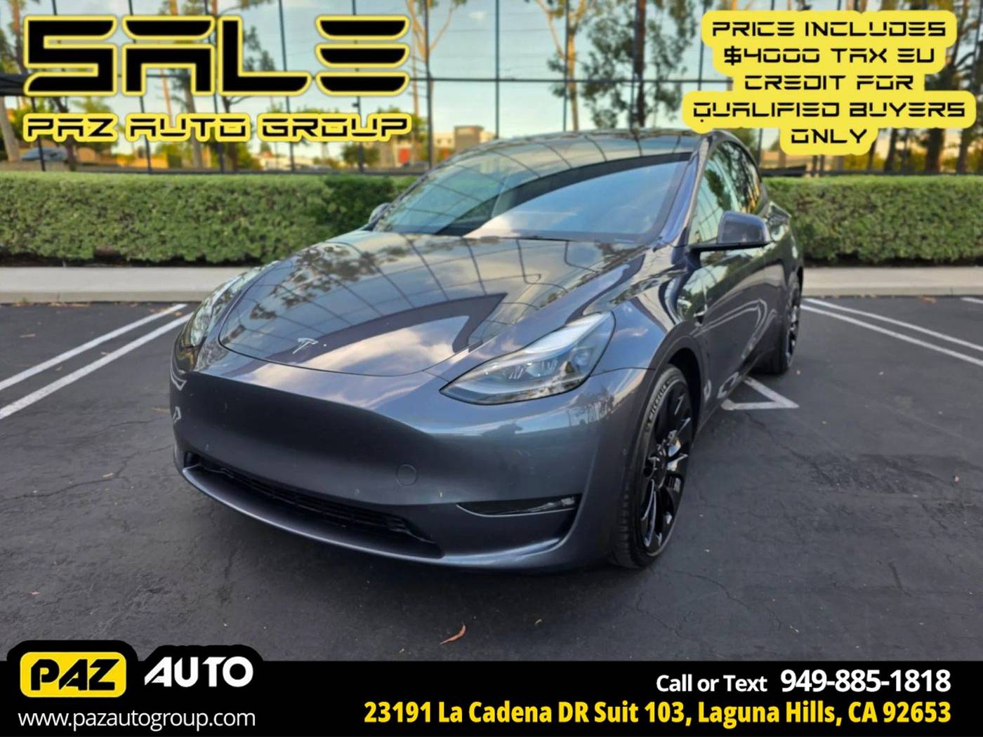 2023 Tesla Model Y Performance — SUV — 81,697 mi — Laguna Hills, CA