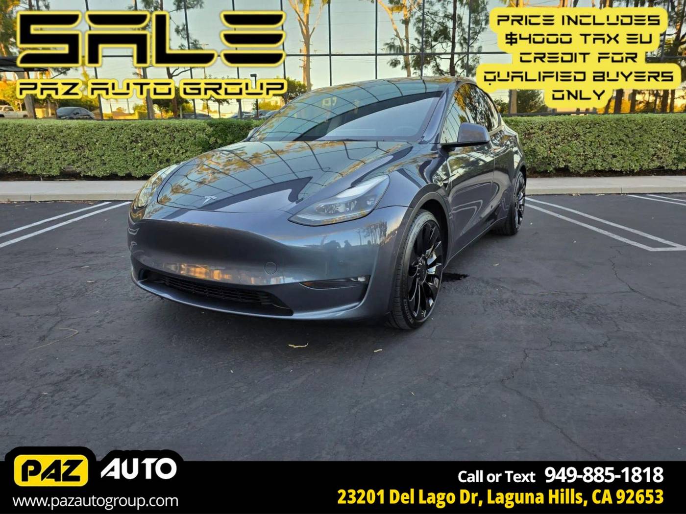 2022 Tesla Model Y Performance — SUV — 90,618 mi — Laguna Hills, CA