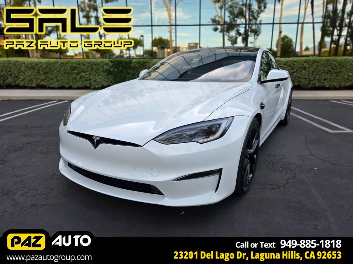 2022 Tesla Model S Long Range — Hatchback — 48,981 mi — Laguna Hills, CA