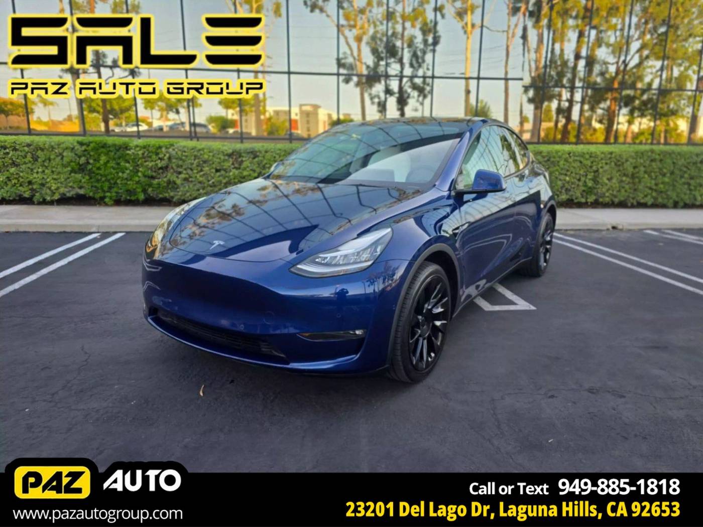 2021 Tesla Model Y Long Range — SUV — 34,798 mi — Laguna Hills, CA