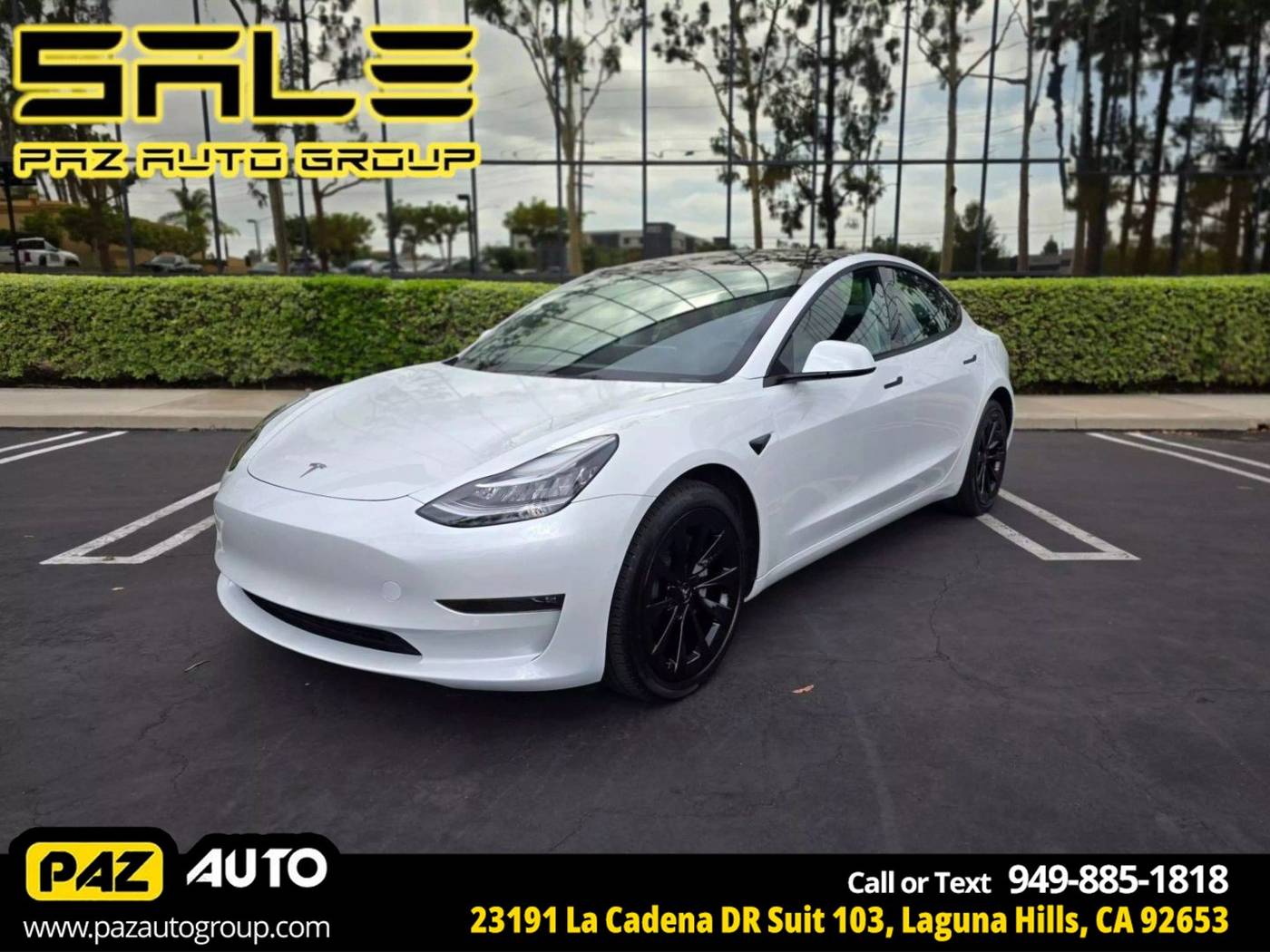 2022 Tesla Model 3 Long Range — Sedan — 16,452 mi — Laguna Hills, CA