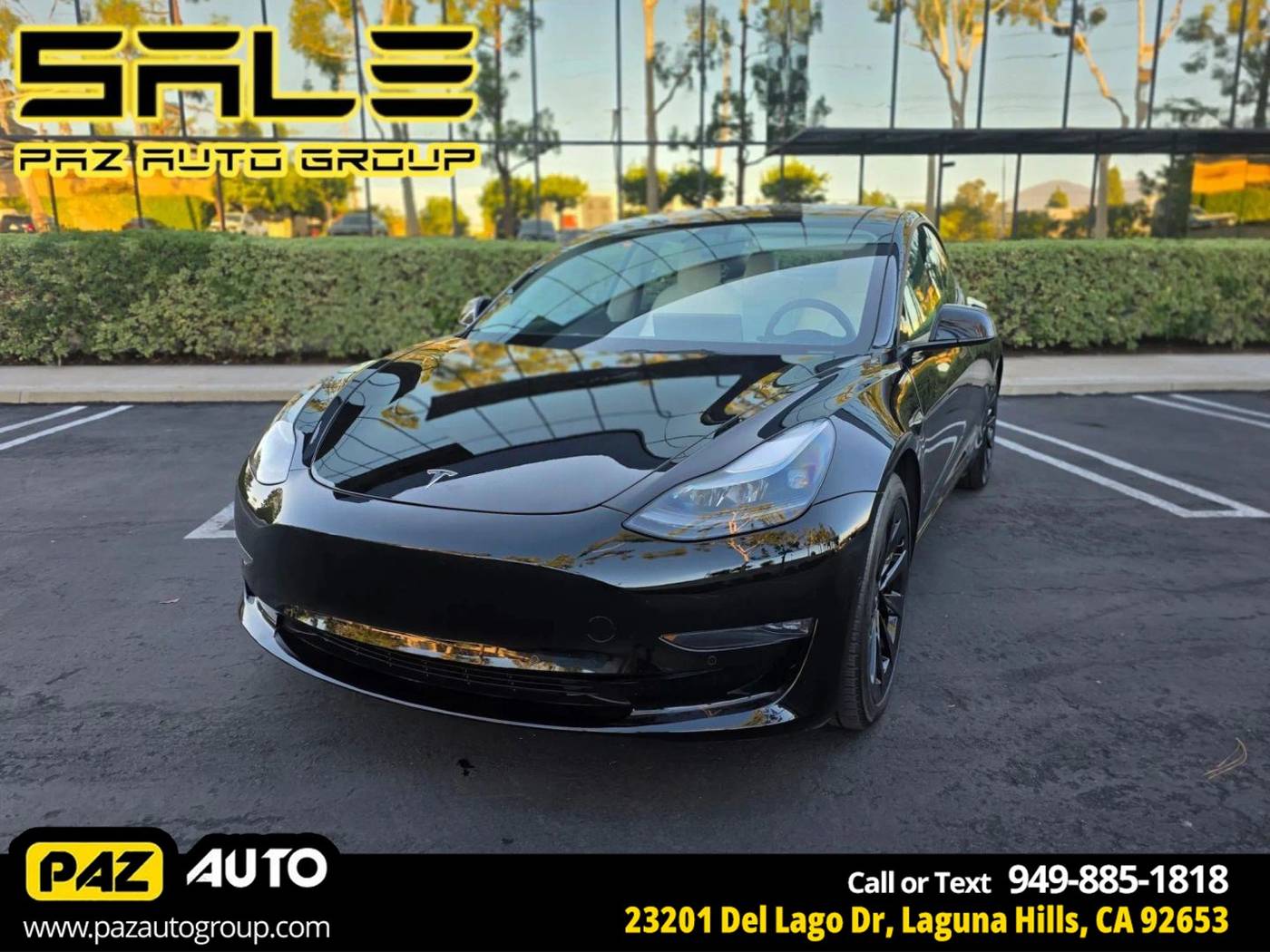 2022 Tesla Model 3 Long Range — Sedan — 27,708 mi — Laguna Hills, CA