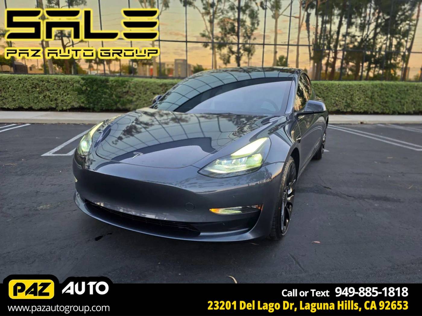 2023 Tesla Model 3 Performance — Sedan — 19,098 mi — Laguna Hills, CA