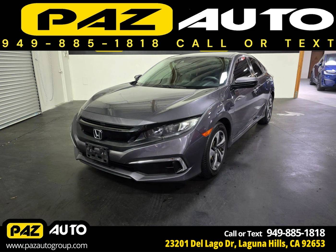 2021 Honda Civic LX — Sedan — 48,069 mi — Laguna Hills, CA