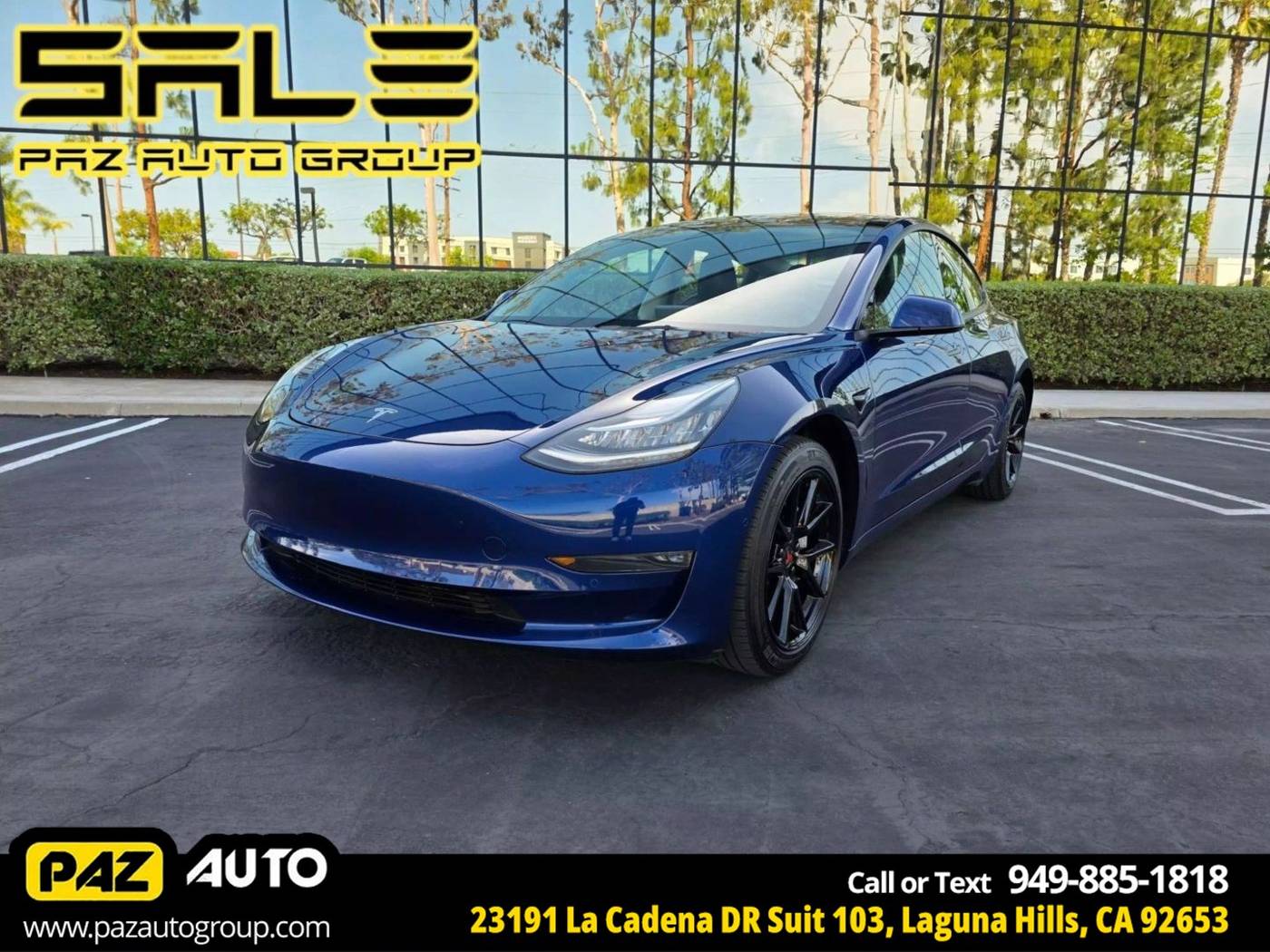 2022 Tesla Model 3 Long Range — Sedan — 33,828 mi — Laguna Hills, CA