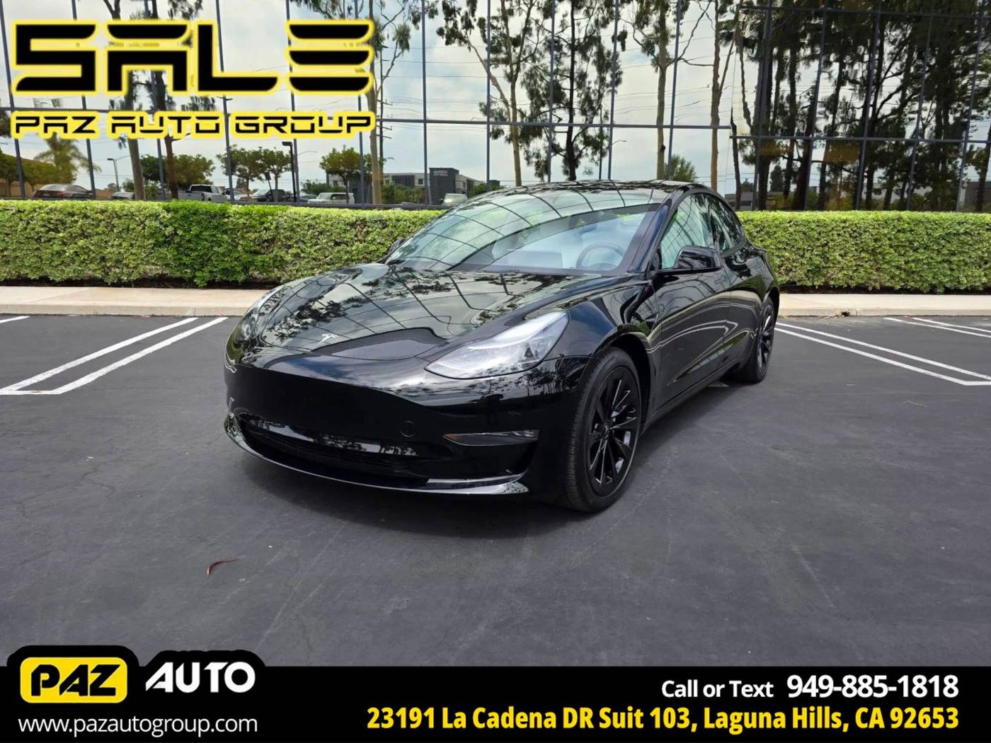 2023 Tesla Model 3 Long Range — Sedan — 18,567 mi — Laguna Hills, CA