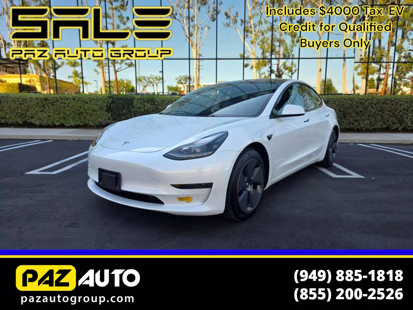 2022 Tesla Model 3 Standard Range Plus — Sedan — 24,464 mi — Laguna Hills, CA