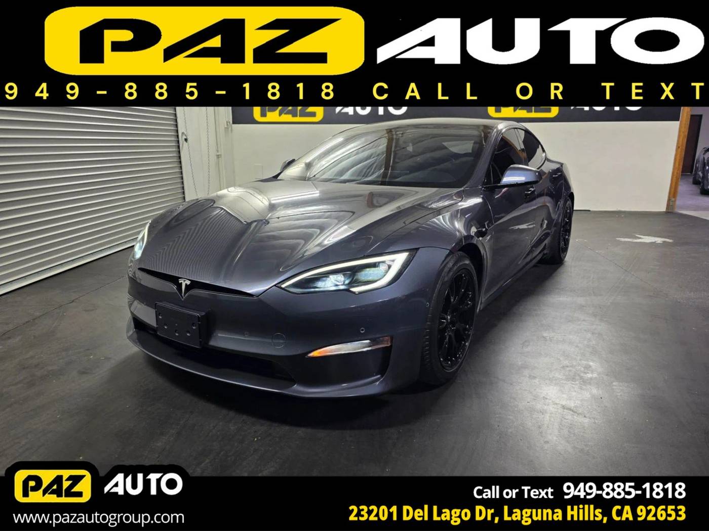 2022 Tesla Model S Long Range — Hatchback — 42,259 mi — Laguna Hills, CA