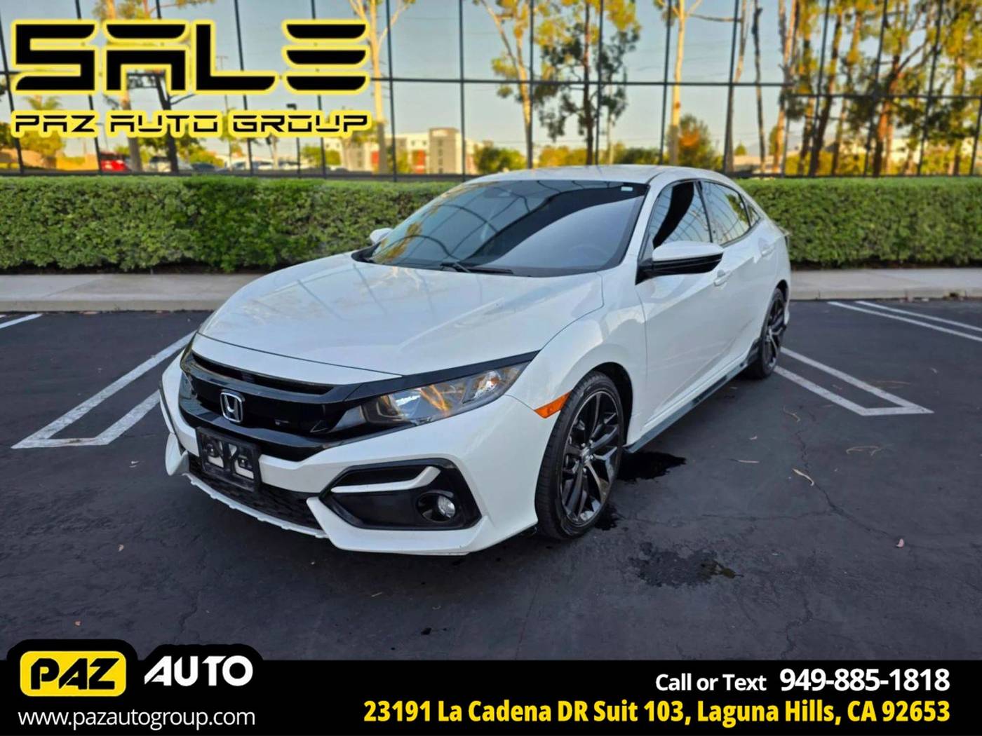 2021 Honda Civic Sport — Hatchback — 68,256 mi — Laguna Hills, CA