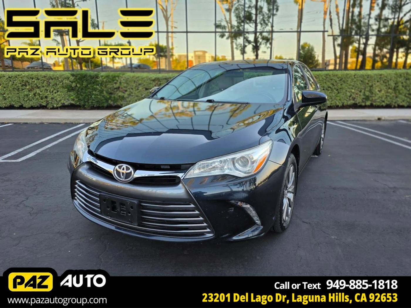 2017 Toyota Camry XLE — Sedan — 58,157 mi — Laguna Hills, CA