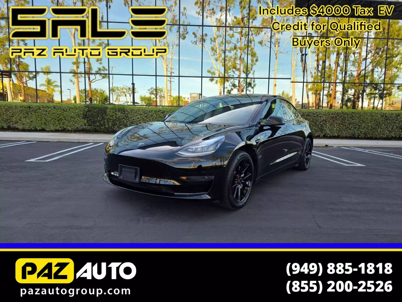 2022 Tesla Model 3 Standard Range Plus — Sedan — 19,769 mi — Laguna Hills, CA