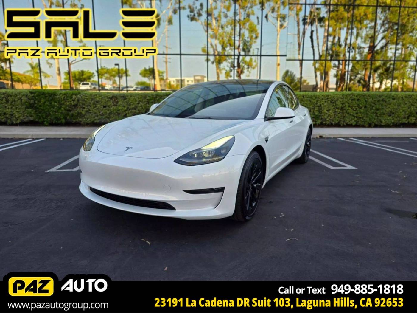 2023 Tesla Model 3 Model 3 — Sedan — 2,349 mi — Laguna Hills, CA