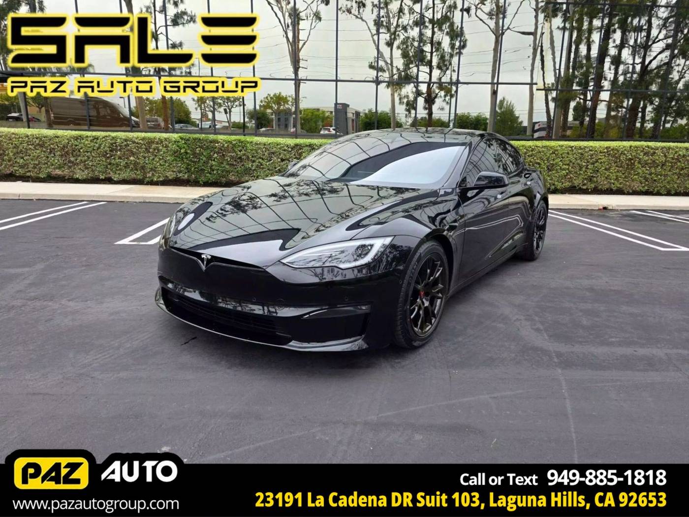 2022 Tesla Model S Long Range — Hatchback — 26,601 mi — Laguna Hills, CA