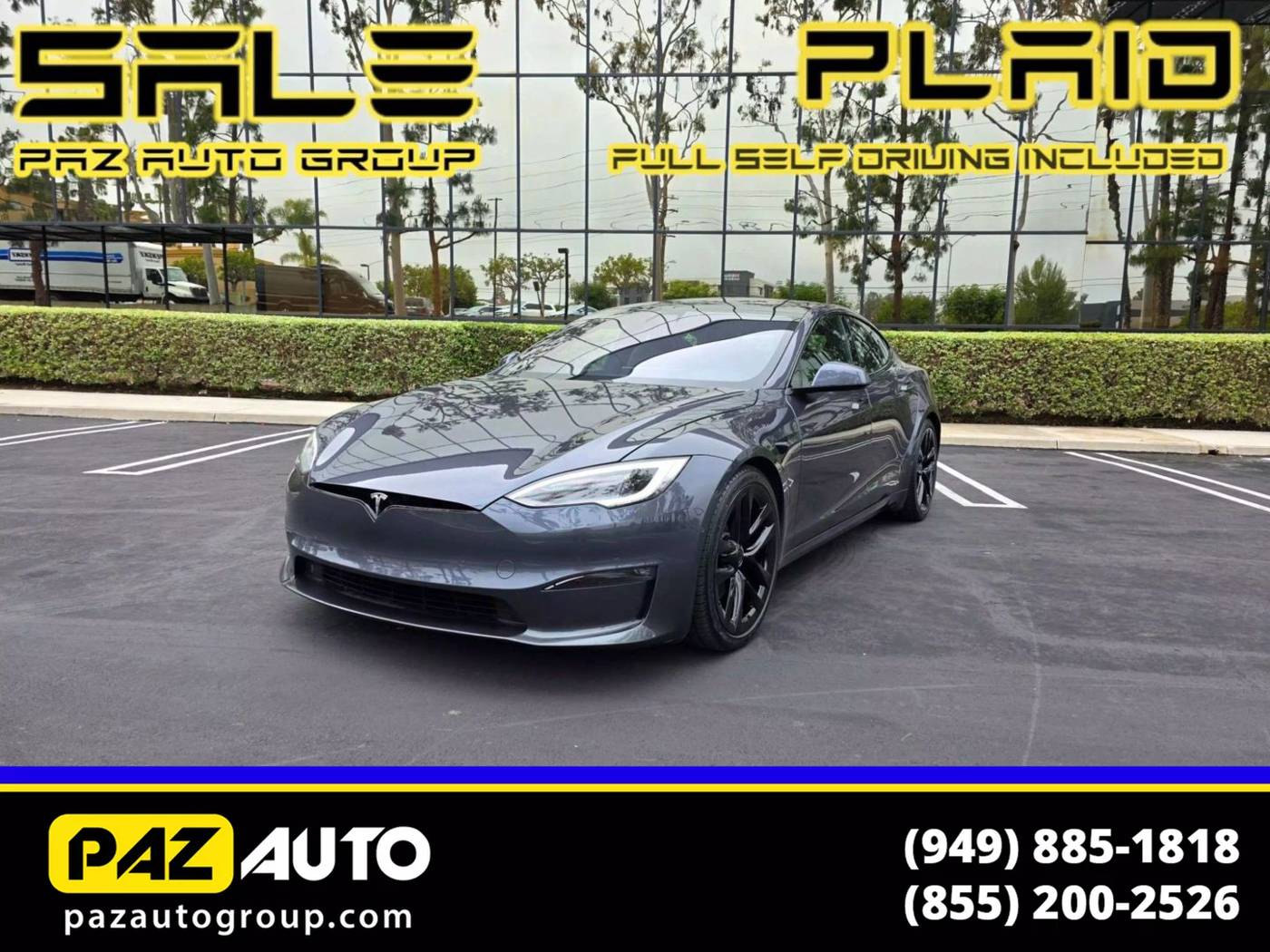 2021 Tesla Model S Plaid — Hatchback — 34,587 mi — Laguna Hills, CA