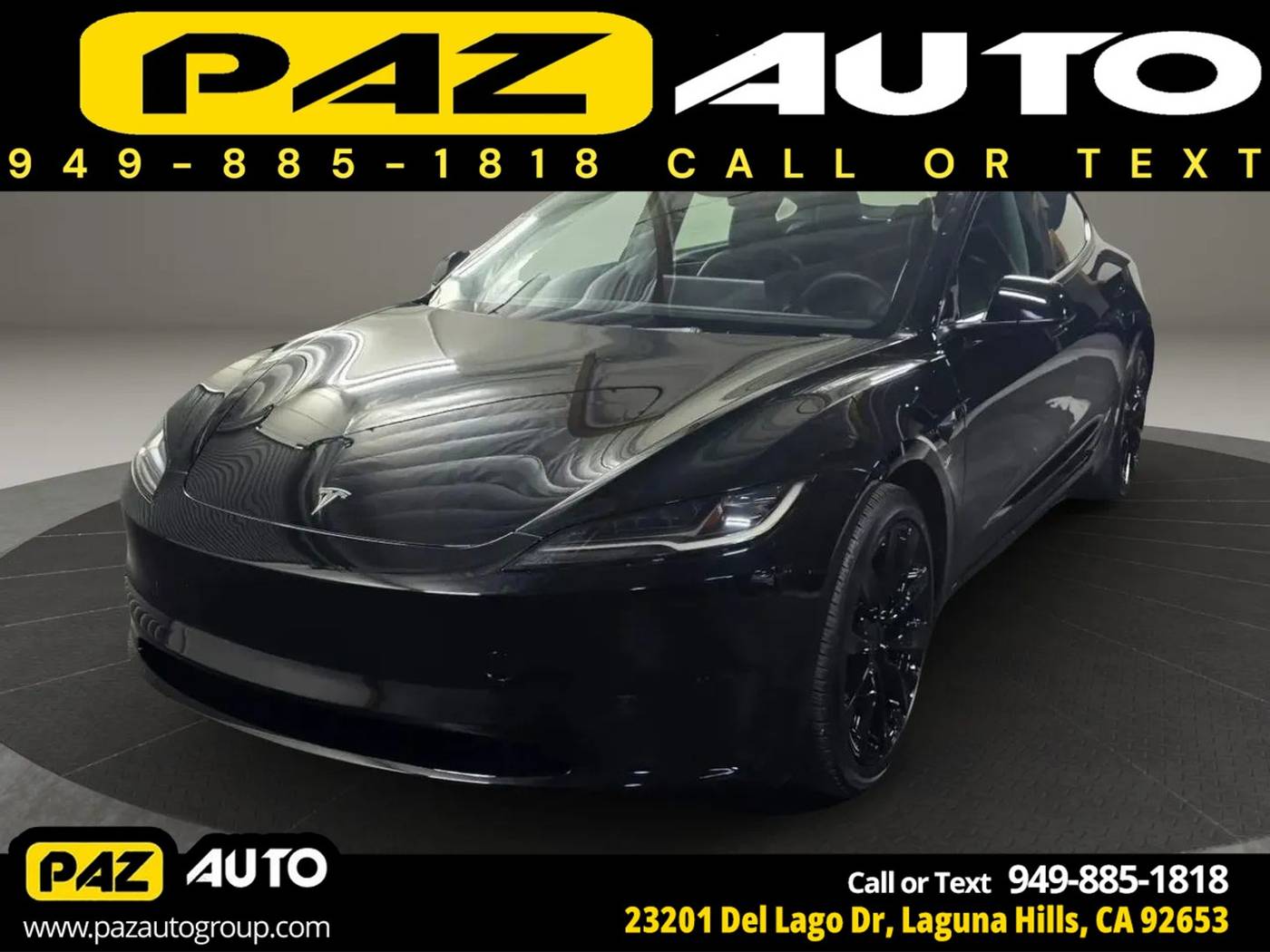 2024 Tesla Model 3 Long Range — Sedan — 9,061 mi — Laguna Hills, CA