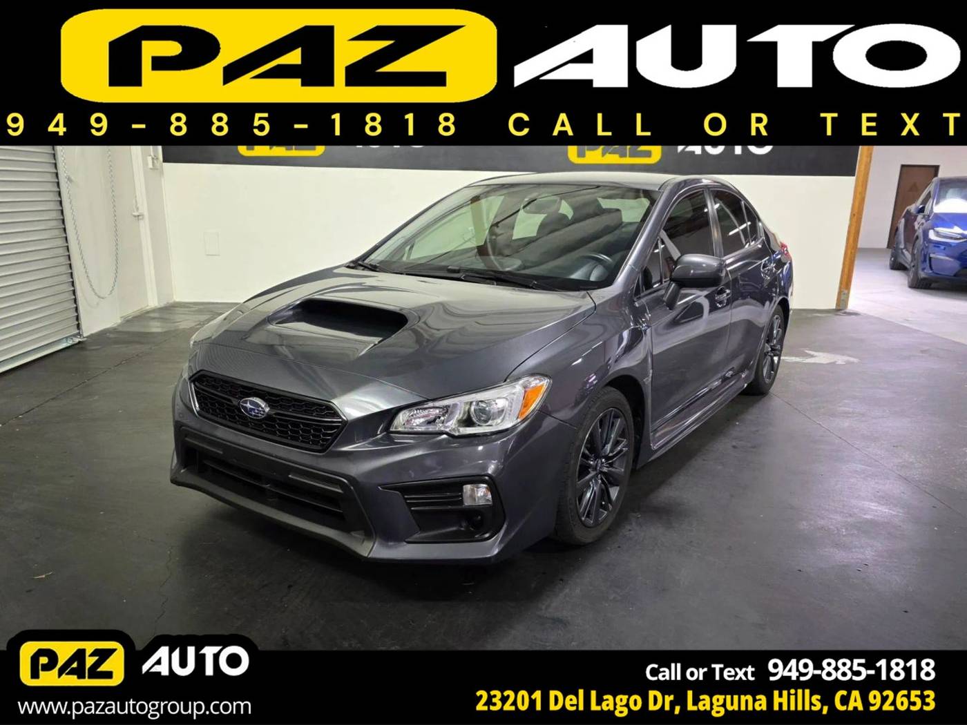 2021 Subaru WRX Standard — Sedan — 23,061 mi — Laguna Hills, CA