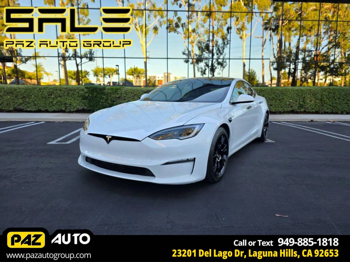 2022 Tesla Model S Long Range — Hatchback — 32,820 mi — Laguna Hills, CA