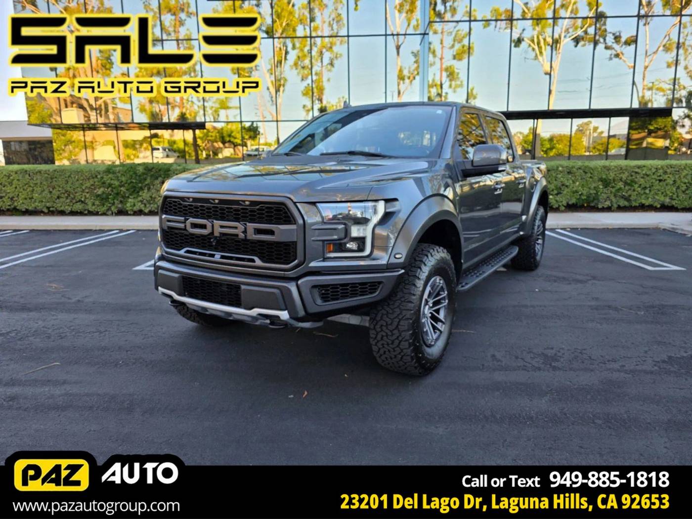 2020 Ford F-150 Raptor — Pickup Truck — 78,917 mi — Laguna Hills, CA