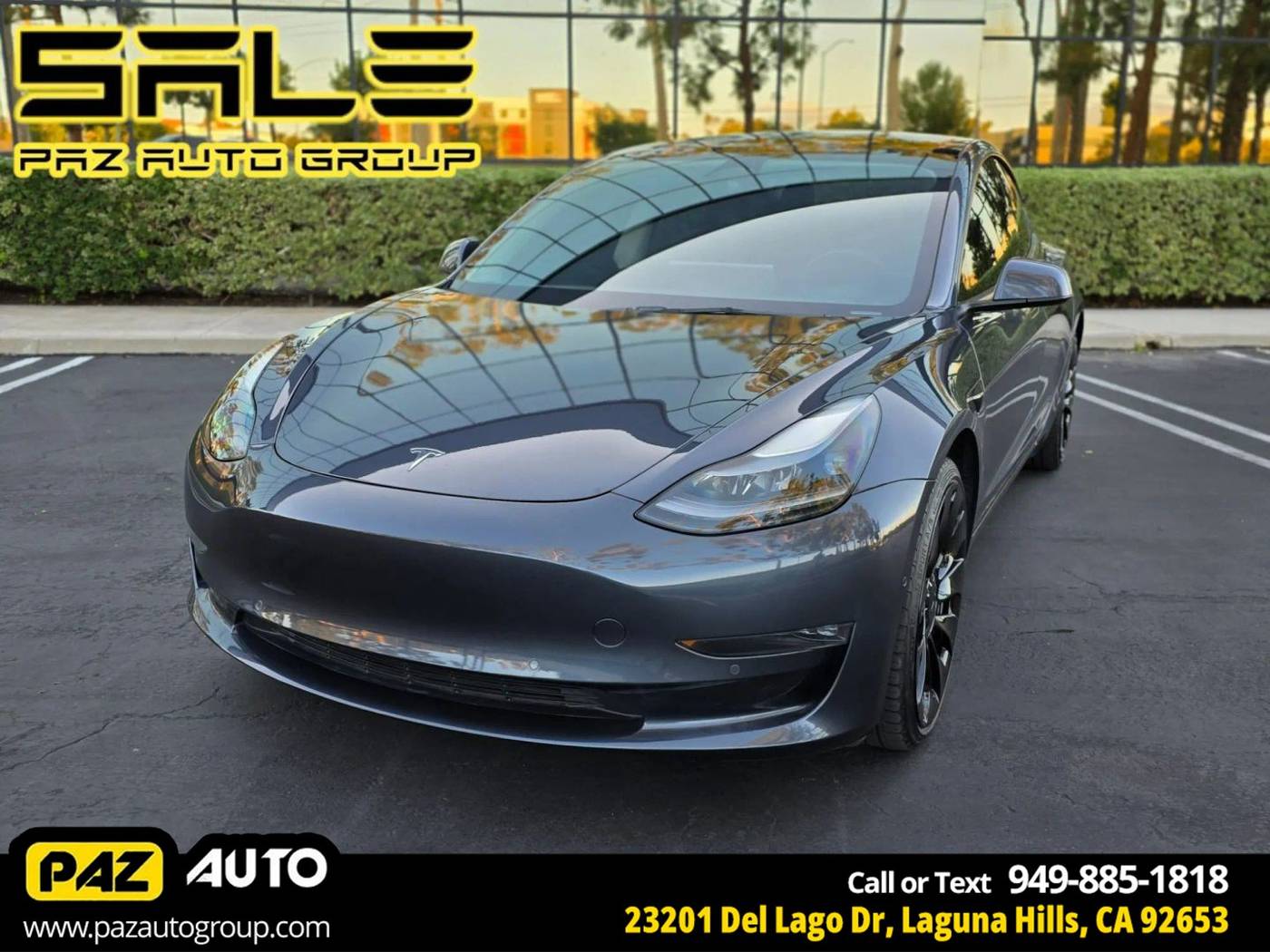 2022 Tesla Model 3 Performance — Sedan — 25,803 mi — Laguna Hills, CA