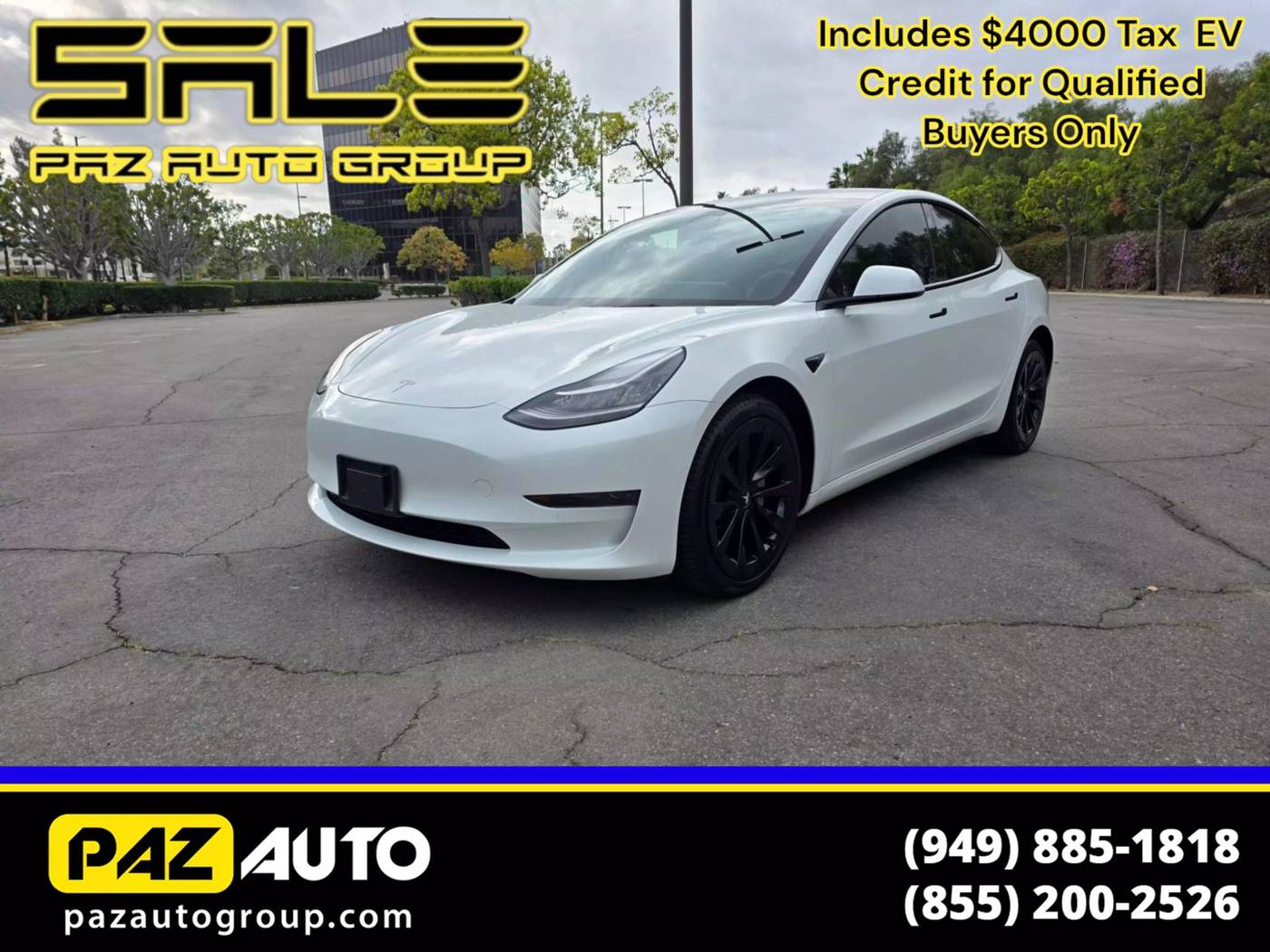 2022 Tesla Model 3 Standard Range Plus — Sedan — 27,730 mi — Laguna Hills, CA