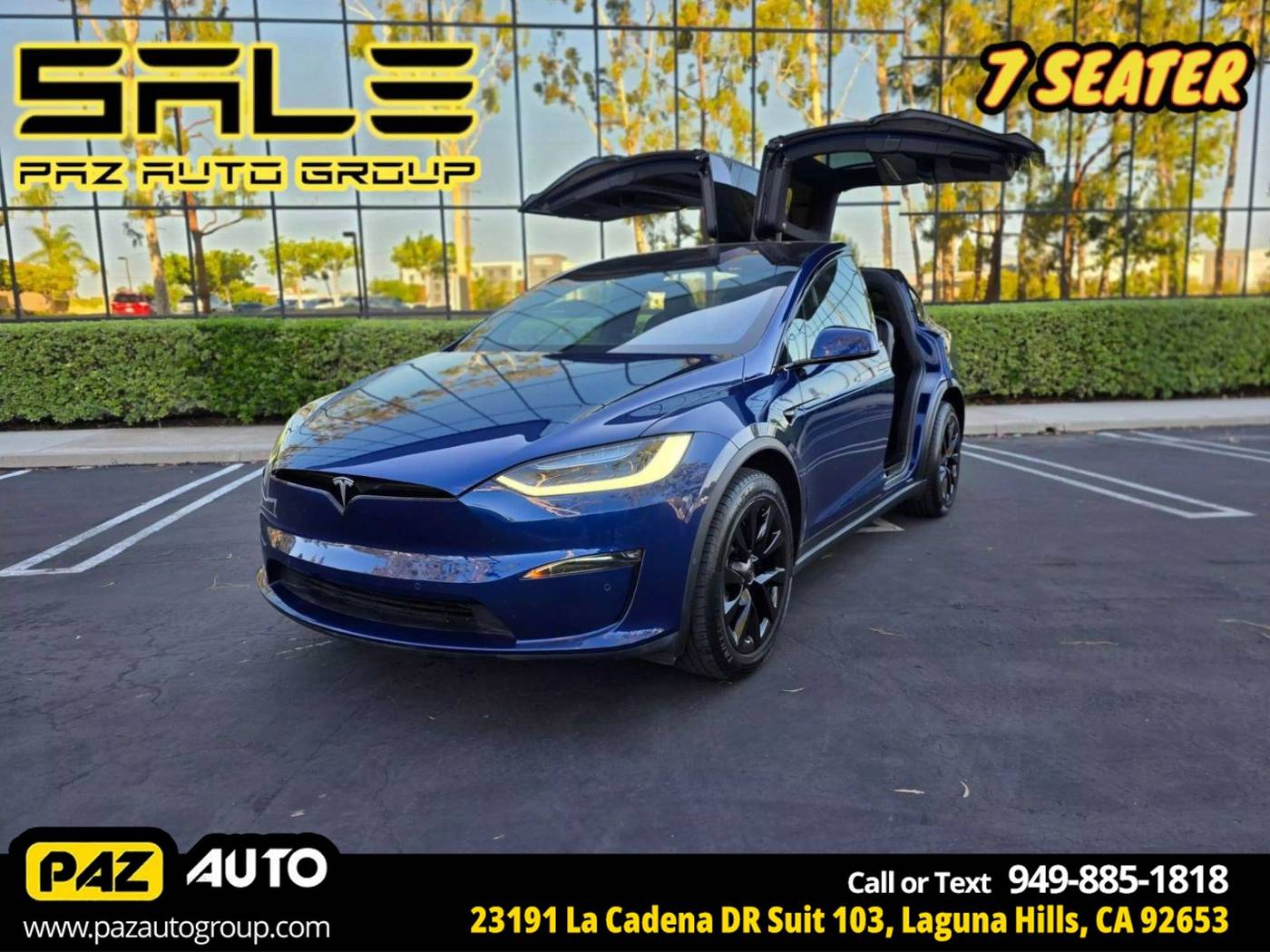 2022 Tesla Model X AWD — SUV — 53,947 mi — Laguna Hills, CA