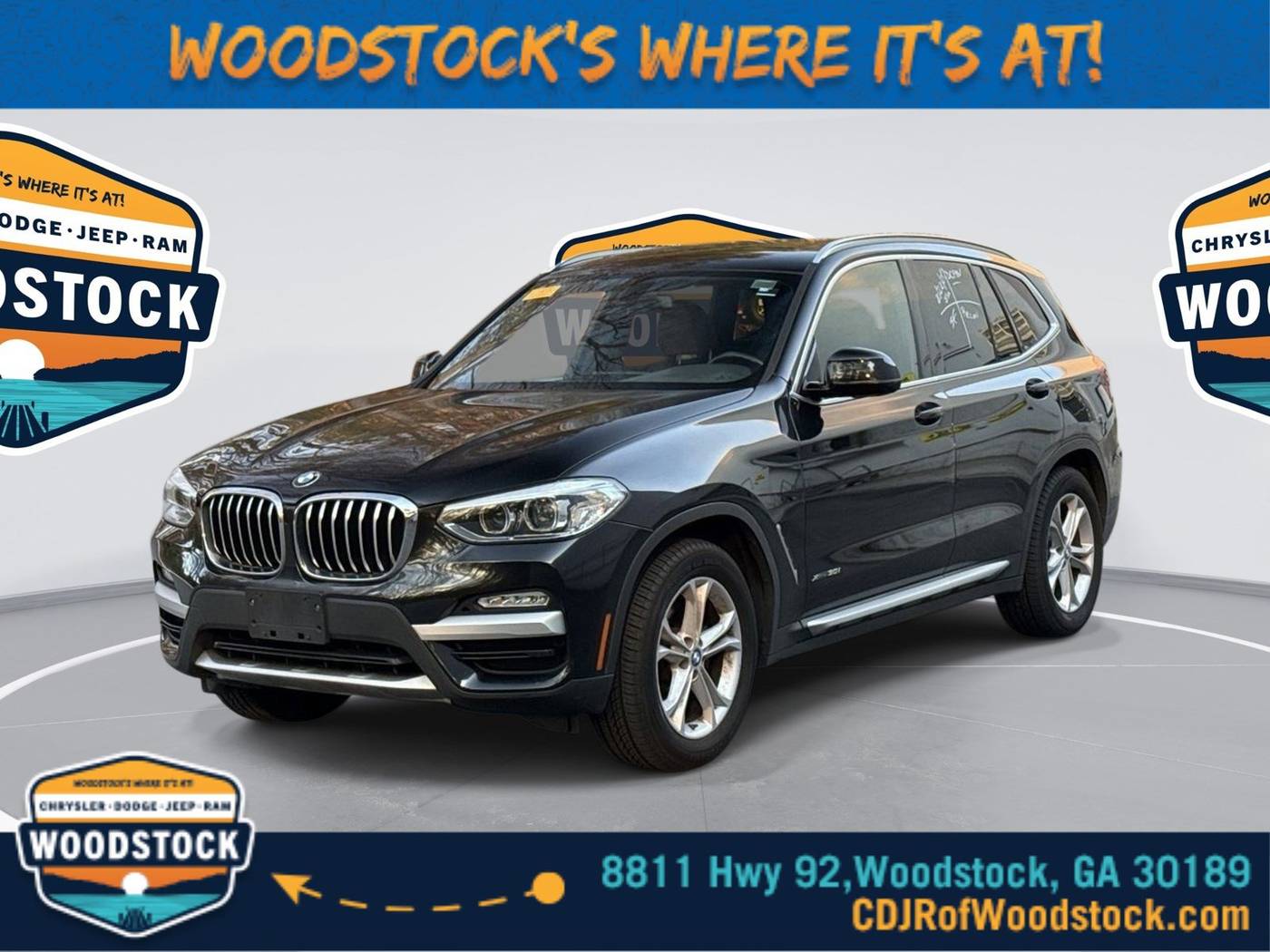 2018 BMW X3 30i — SUV — 75,617 mi — Woodstock, GA