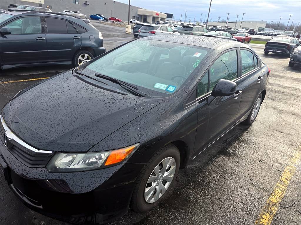 2012 Honda Civic LX — Sedan — 125,782 mi — Rochester, NY