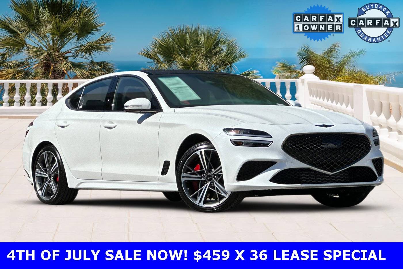 2025 Genesis G70 3.3T Sport Advanced — Sedan — 7,295 mi — Santa Monica, CA