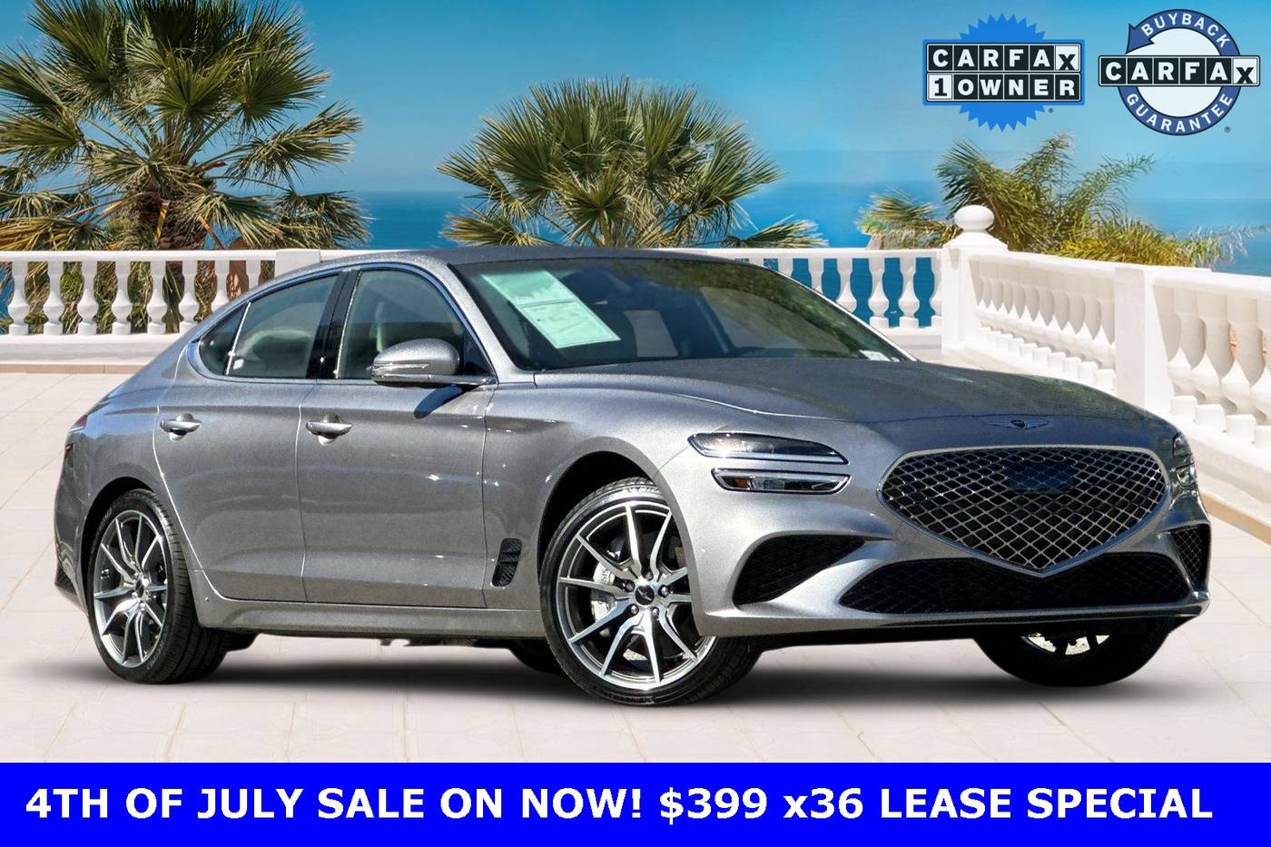 2025 Genesis G70 2.5T — Sedan — 3,698 mi — Santa Monica, CA