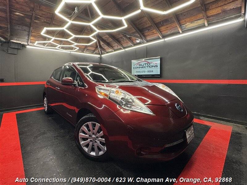 2017 Nissan LEAF S — Hatchback — 37,383 mi — Orange, CA