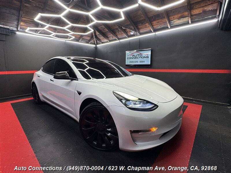 2021 Tesla Model 3 Performance — Sedan — 43,594 mi — Orange, CA