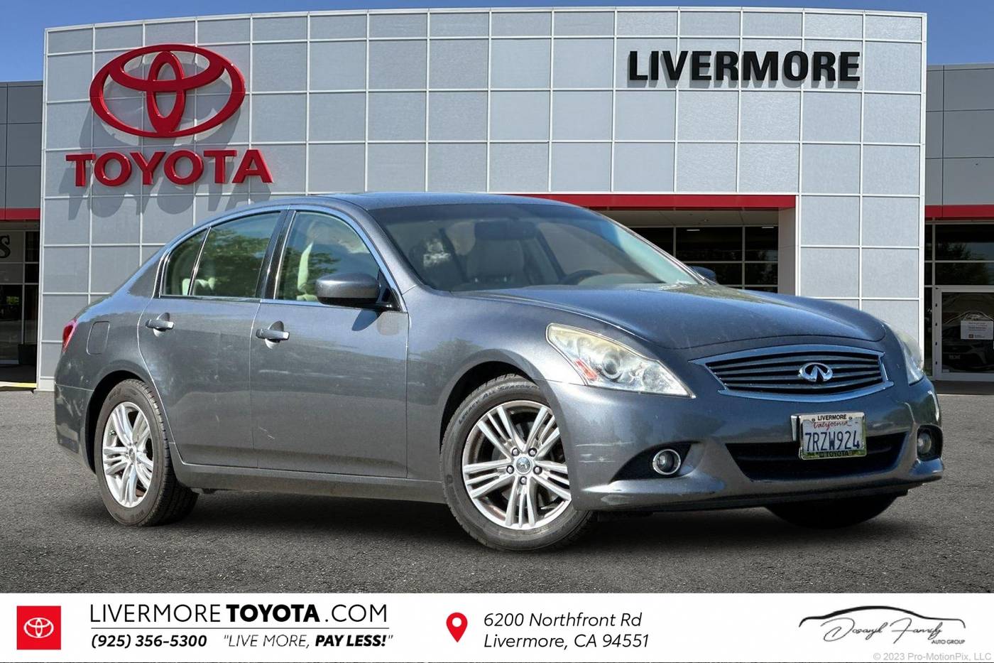 2013 INFINITI G G37 — Sedan — 158,197 mi — Livermore, CA