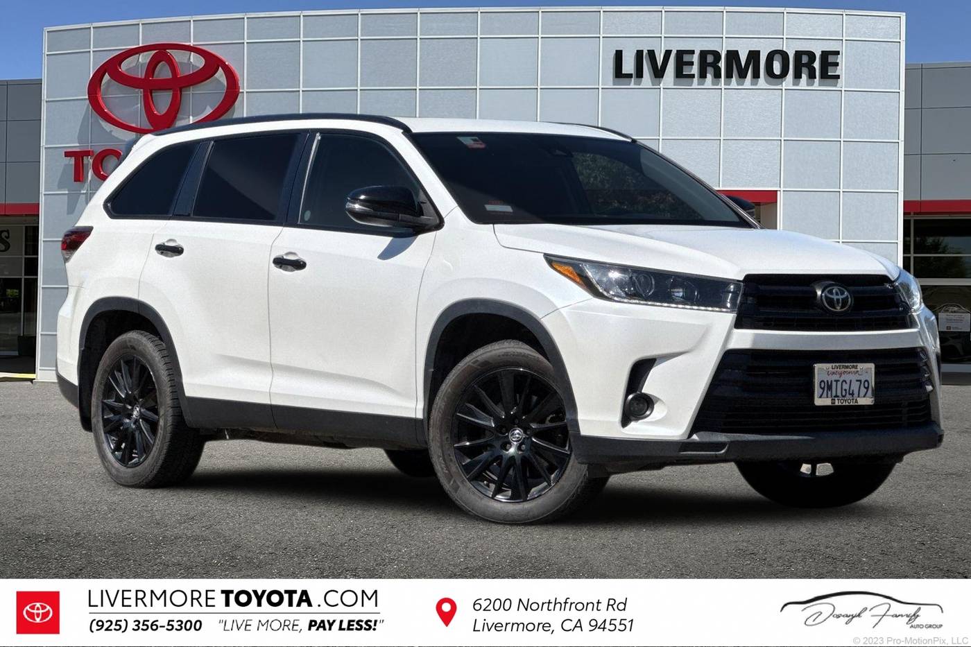 2019 Toyota Highlander SE V6 — SUV — 83,383 mi — Livermore, CA