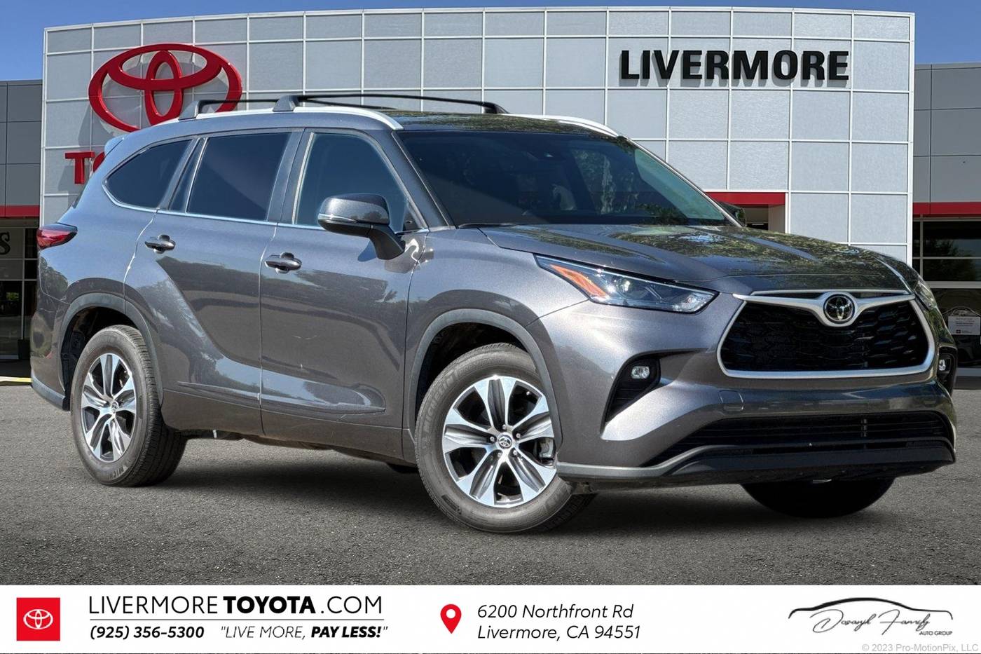 2023 Toyota Highlander XLE — SUV — 16,956 mi — Livermore, CA