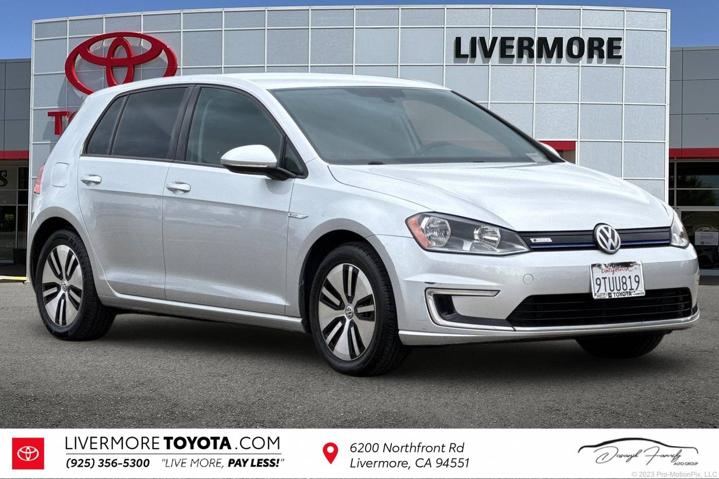 2016 Volkswagen e-Golf SE — Hatchback — 44,916 mi — Livermore, CA
