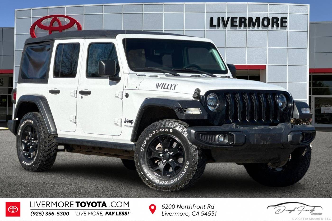 2020 Jeep Wrangler Willys Sport — SUV — 49,460 mi — Livermore, CA