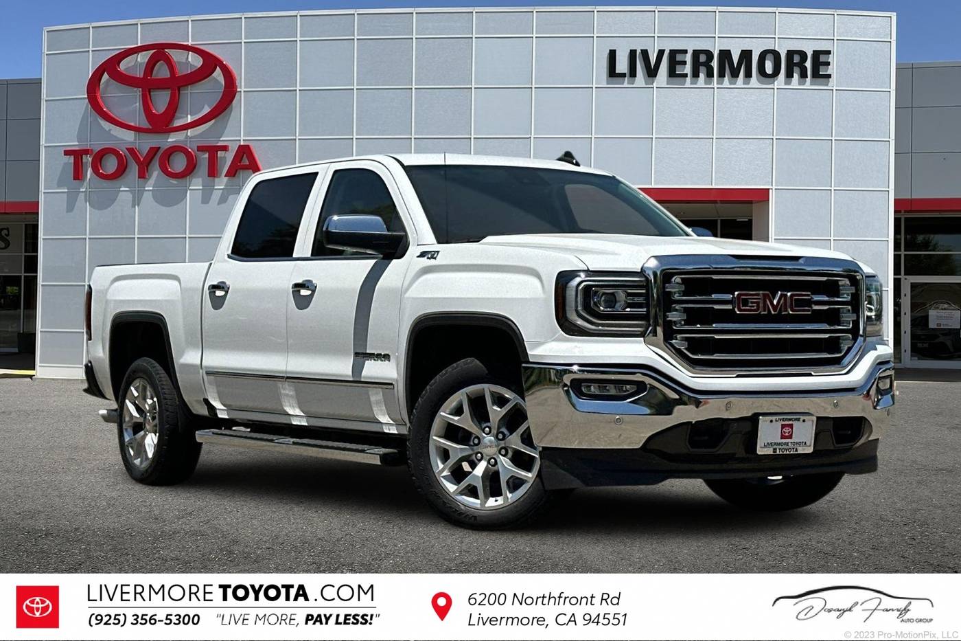 2018 GMC Sierra 1500 SLT — Pickup Truck — 35,760 mi — Livermore, CA