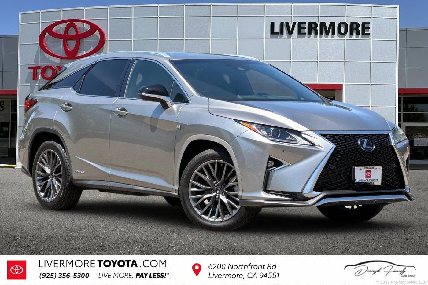2019 Lexus RX RX 450h F Sport — SUV — 55,182 mi — Livermore, CA