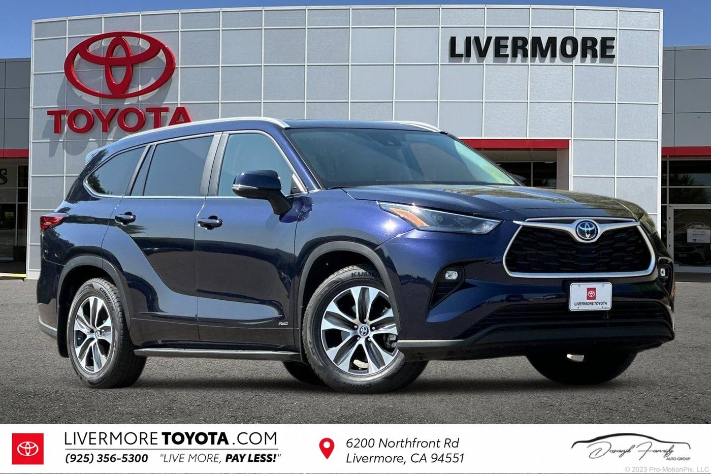 2023 Toyota Highlander Hybrid XLE — SUV — 47,800 mi — Livermore, CA