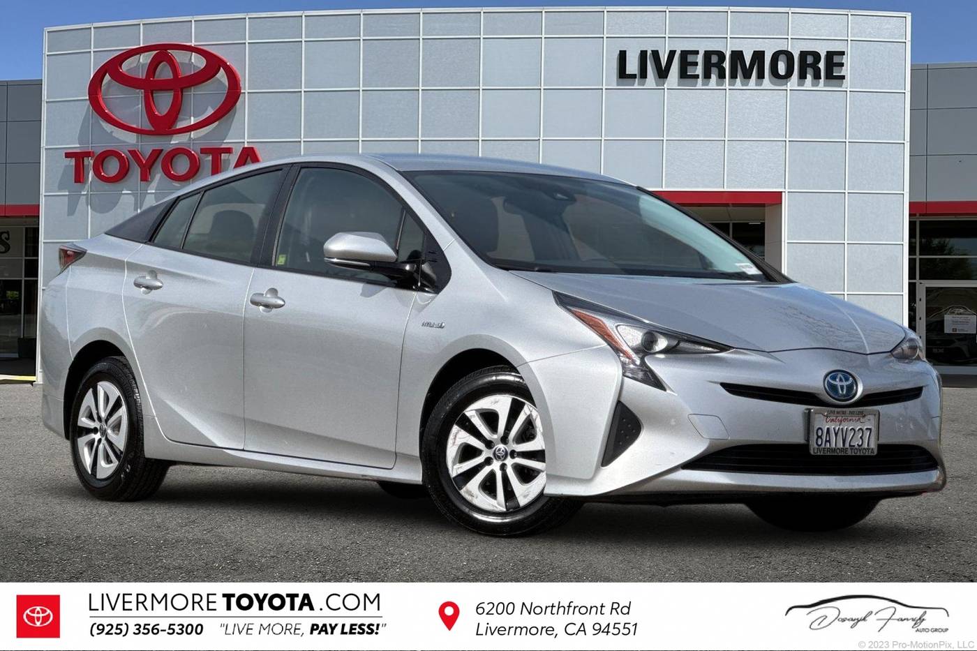 2017 Toyota Prius Four — Hatchback — 64,715 mi — Livermore, CA