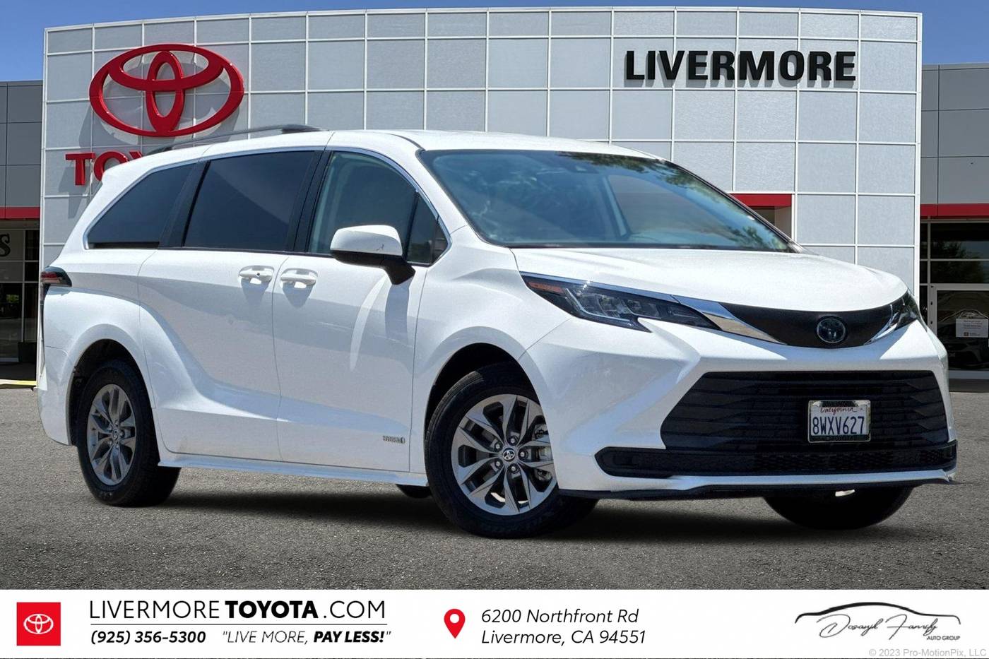 2021 Toyota Sienna LE — Minivan — 35,226 mi — Livermore, CA