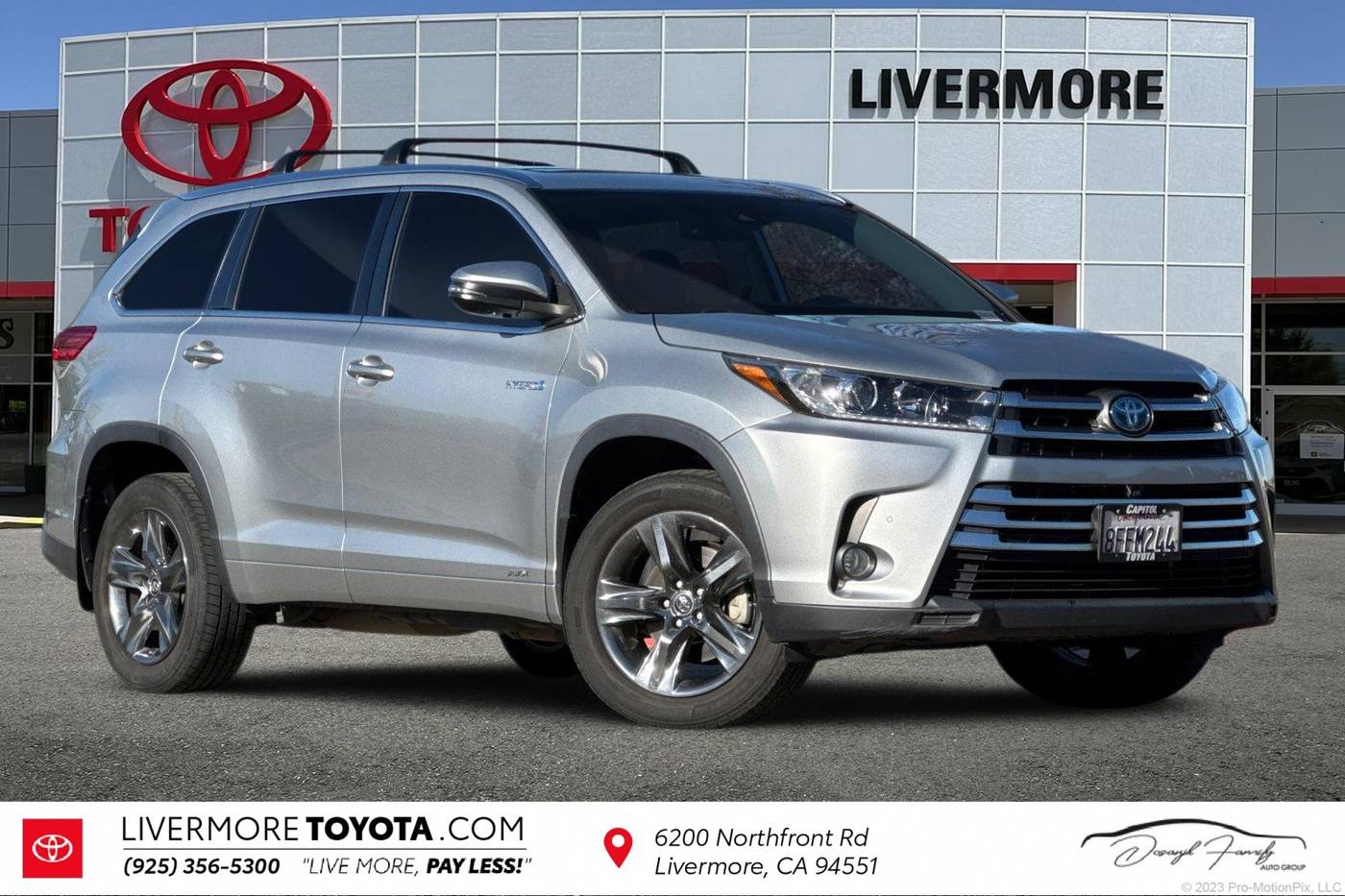 2018 Toyota Highlander Hybrid Limited Platinum — SUV — 80,960 mi — Livermore, CA