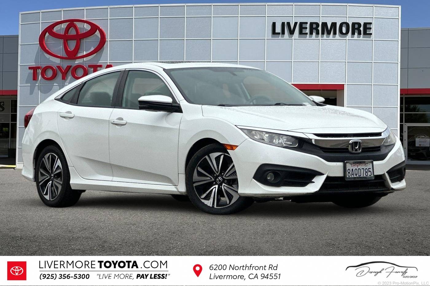 2017 Honda Civic EX-T — Sedan — 133,222 mi — Livermore, CA