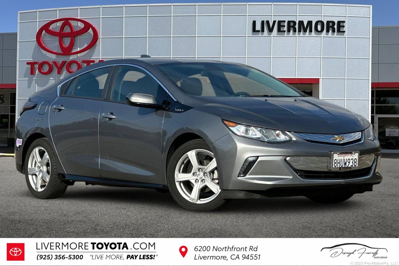 2019 Chevrolet Volt LT — Sedan — 125,282 mi — Livermore, CA