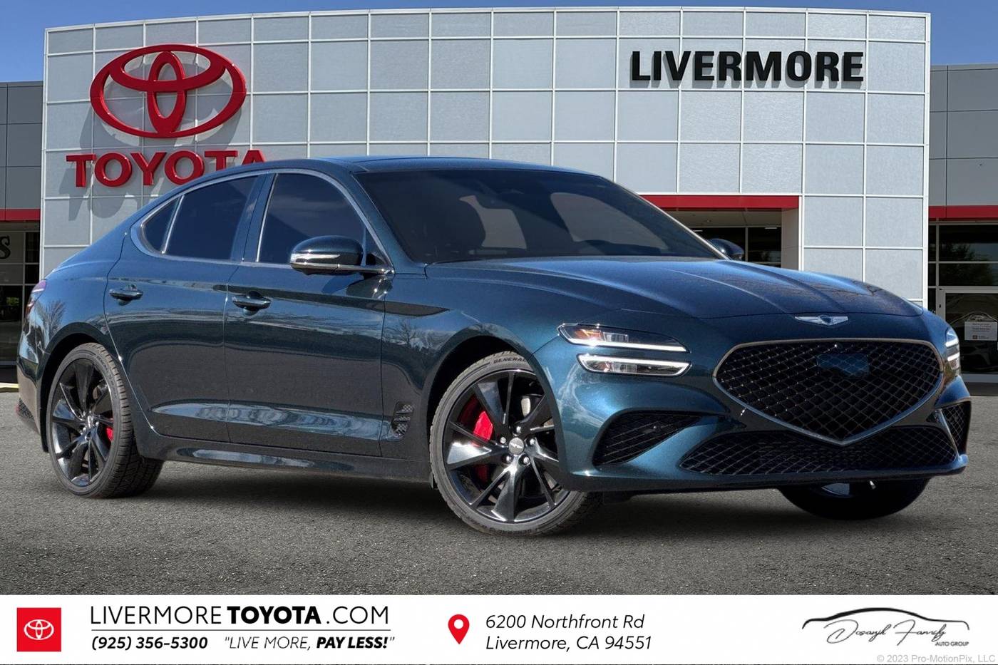 2022 Genesis G70 3.3T — Sedan — 24,449 mi — Livermore, CA