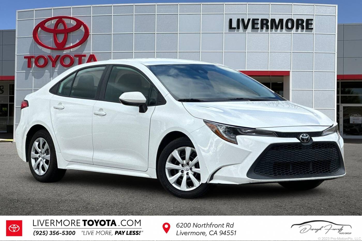 2021 Toyota Corolla LE — Sedan — 52,232 mi — Livermore, CA