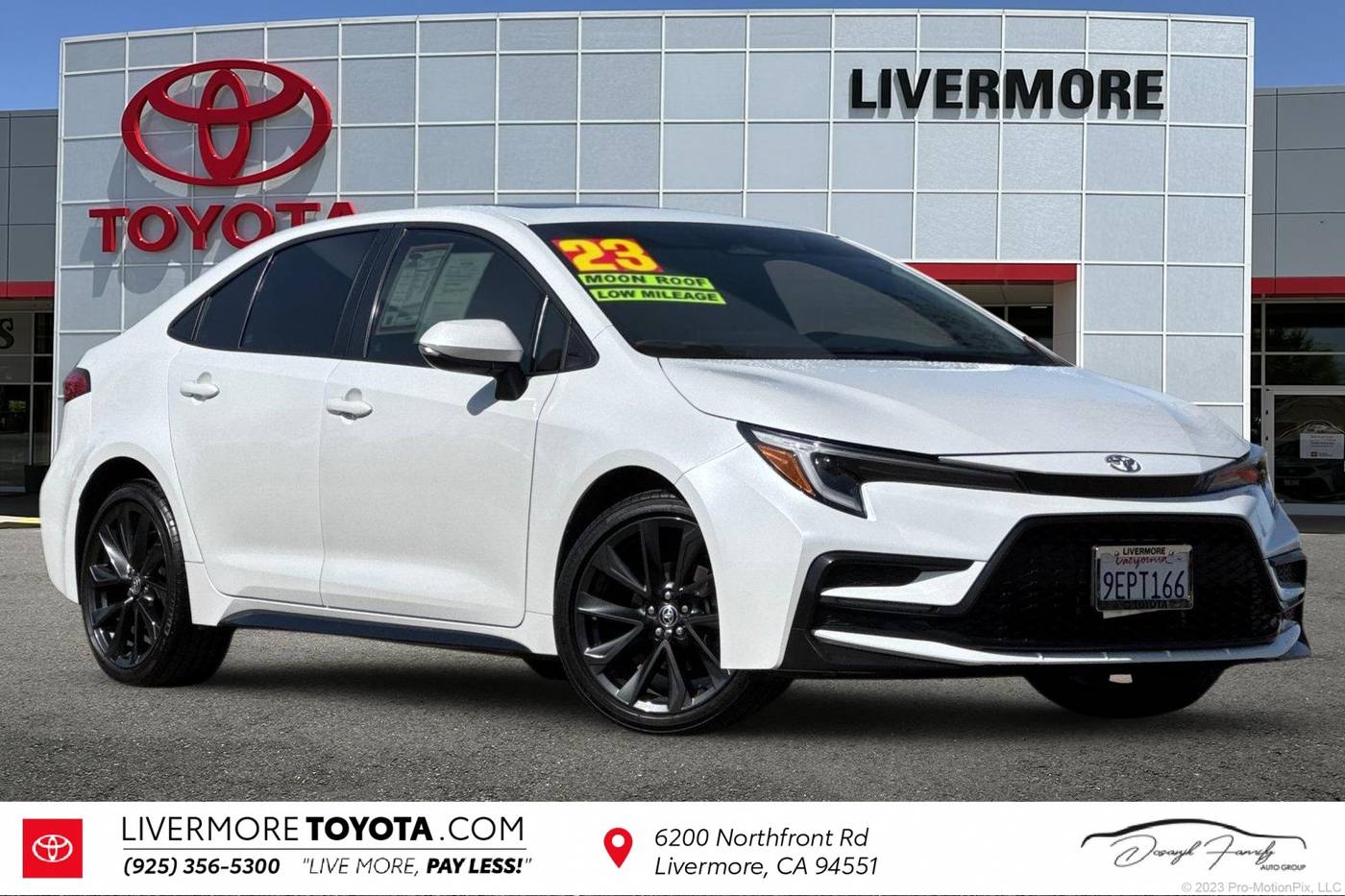 2023 Toyota Corolla XSE — Sedan — 14,061 mi — Livermore, CA