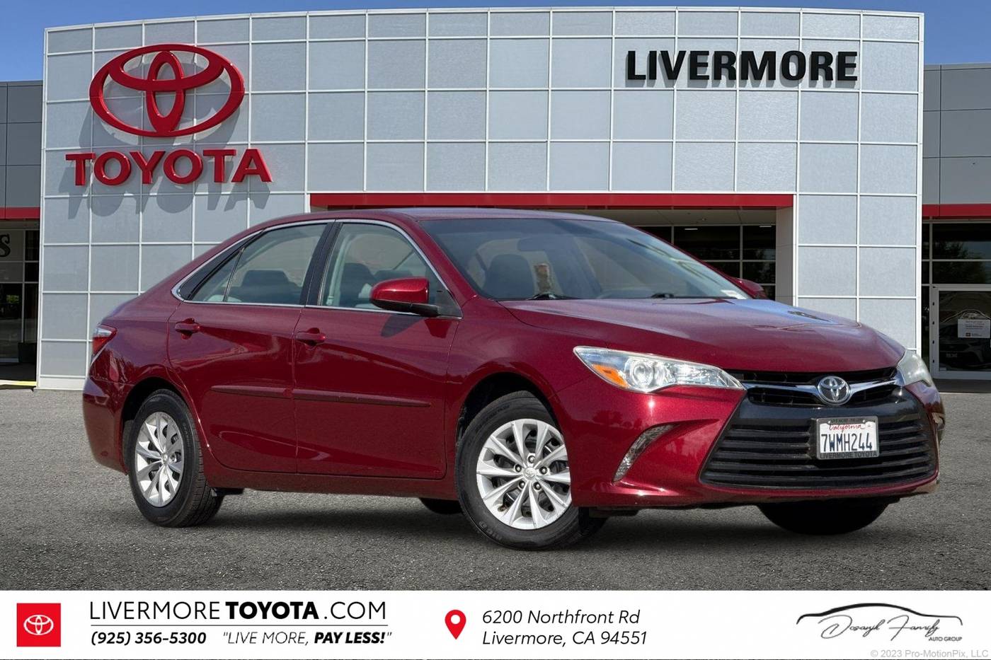 2017 Toyota Camry LE — Sedan — 31,640 mi — Livermore, CA