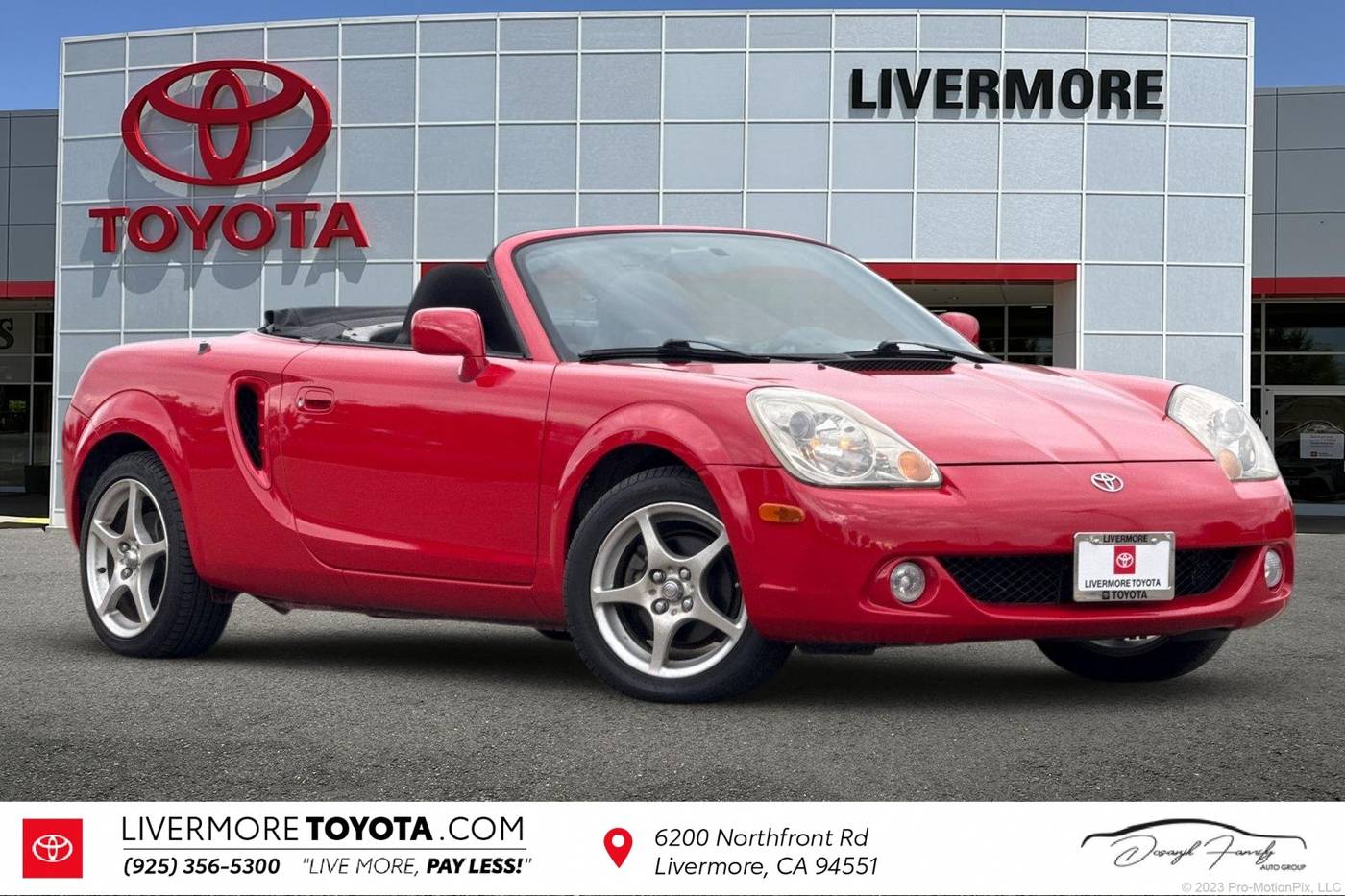 2005 Toyota MR2 Spyder Base — Convertible — 73,588 mi — Livermore, CA