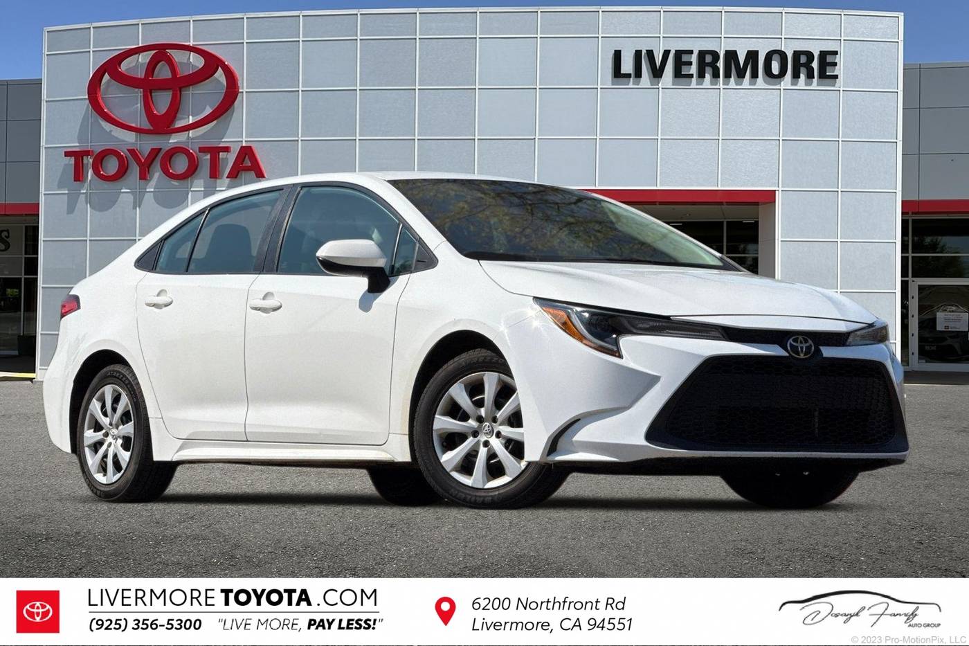 2021 Toyota Corolla LE — Sedan — 50,811 mi — Livermore, CA